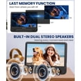 thumbnail image 4 of Reproductores de DVD para coche WONNIE 12 Dual Portable con batería de 5 horas, 4 of 8