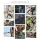 thumbnail image 3 of Yuarrent Descensor de escalada Cuesta abajo Acampar al aire libre Rappel Rescate Ocho anillos Cuerda Rigging Slow Down Protector Negro Type2 NO2 Yuarrent OD020413-01, 3 of 6