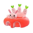 thumbnail image 7 of Baby Sofa Chair Cartoon Animals Baby Seat with Leg Holes Handles Non-Slip Bottom Sofa Chair with Back Support for Infants Sitting Up, 7 of 7