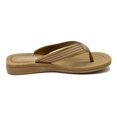thumbnail image 2 of Sandalia Beige Andrea Mujer Dama De Playa Cómoda Relieve, 2 of 5