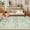 Grass green, variant on GlowSol 5x7 Washable Area Rug, Non-Slip Vintage Garden Carpet with Fox Print, Low Pile Mat for Living Room Bedroom Office, Green