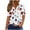 Multicolor#women’s 4th of july shirt, variant on lcziwo Independence Day Shirts for Women 3/4 Sleeve V Neck Blouses Button Up American Flag Print Tops Patriotic Casual Summer 2025 Tunic Tees Multicolor,S