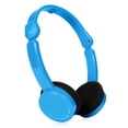 thumbnail image 1 of T-111 Over-Ear Wired Headphones with In-Line Control, Foldable Design, 27mm Driver, 32ohm Impedance, 20-20000Hz Frequency Response, 106dB Sensitivity, Omni-Directional, 1.1m Cable, Blue Color,, 1 of 5