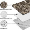 thumbnail image 5 of Brown Camo Deer Tree Pattern Bathroom Rugs Sets 3 Piece,Toilet Cover Set,Absorbent Non Slip Bathroom Mats Sets with U-Shaped Contour Rug Toilet Rug Set, 5 of 5