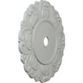 thumbnail image 3 of 32 1/4"OD x 3 5/8"ID x 1 1/8"P Angel Ceiling Medallion (Fits Canopies up to 15 3/4"), Hand-Painted Frost, 3 of 7