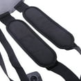 thumbnail image 4 of KAKOWELY Pressure Protection Trimmer Harness Strap Double Shoulder Strap Nylon Weight Distribution Black 1Pcs, 4 of 5