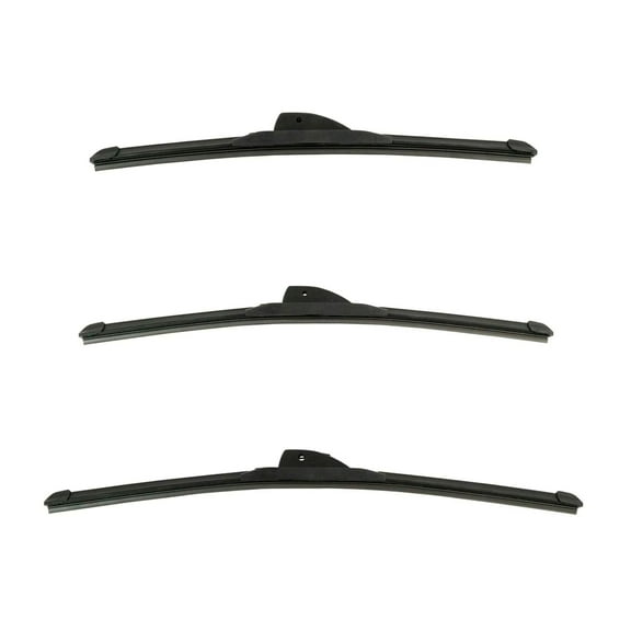 Geelife Tech Windshield Wiper Blade Front & Rear 3pc Set
