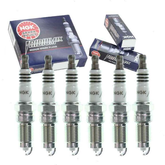 6 pc NGK Iridium IX Spark Plugs compatible with Ford E-150 4.2L V6 2003