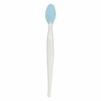 Double Silicone Nose Lip Brush Deep Cleansing Massage Tool for Blackhead Removal and Skin Exfoliation