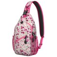 thumbnail image 1 of Sac à Dos de Voyage Géométrique Boho Chic Léger et Durable, Sac de Jour à Bandoulière à la Mode pour la Randonnée, 1 of 6