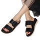 thumbnail image 1 of Sandalias Plataforma para Mujeres Slip Punta Abierta en Toboganadas Hebilla Baja (39), 1 of 9