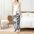 thumbnail image 6 of Lsque Skeleton Book Lover Print Women's Pajama Pants, Lounge Pant - Comfortable Home Wear,Elastic Waistband, Stylish Design-X-Large, 6 of 9