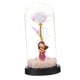 thumbnail image 4 of Flor artificial iluminada, rosas eternas, decoración de regalo, rosa romántica iluminada en cúpula de cristal para cumpleaños, Acción de Gracias Madre ColoridoLuz, 4 of 9