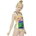 thumbnail image 5 of Super Why Girl's One-Piece Swimsuit Bathing Suit Soft Stretchy Children's Swimwear Swim Attire for Vacation 6-7Y(110cm), 5 of 8