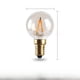 thumbnail image 1 of Bombilla G40 marrón de 1 W, bombilla decorativa retro para patio, iluminación interior, bombilla LED de cristal, 1 of 3
