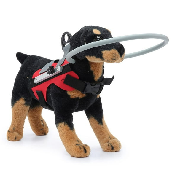 Pet Blind Dog Harness Guiding Device,Blind Dog Halo Pet Anti Collision Ring for Protective Build Confidence Blind Dog Accessories (S Diameter 22cm/8.7in (for 4