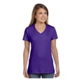 thumbnail image 1 of Hanes Ladies Ringspun Cotton Nano-T V-Neck T-Shirt, Style S04V, 1 of 1