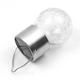 thumbnail image 2 of Xihbxyly Lámpara de Araña Solar con Forma de Bola Agrietada, Diseño de Cristal Brillante, Gancho de Acero Inoxidable Resistente Al Agua, Luz Led de Bajo Consumo, Lámpara de Árbol para Jardín Exterior, 2 of 4