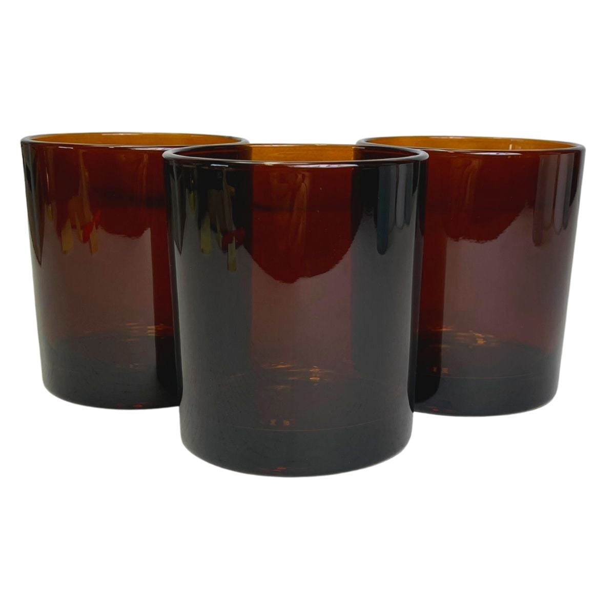 14 oz. Havana Amber Empty Candle making Jar candle vessels for DIY candle-making projects (Box of 12) FREE SHIPPING