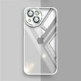 thumbnail image 5 of Nalacover for iPhone 14 Pro Max Clear Case,Luxury Crystal Transparent Hard PC Anti-Yellowing Soft TPU Silicone Bumper Shockproof with Anti-scratch Camera Lens Protector Slim Back Phone Cover.White, 5 of 9