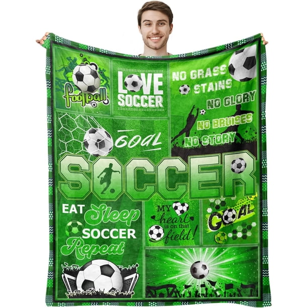 LHSHID Golf Themed Gifts Blanket Plush Fuzzy Fleece Throw Blanket for Bed Sofa Office Couch Travel 60x80in