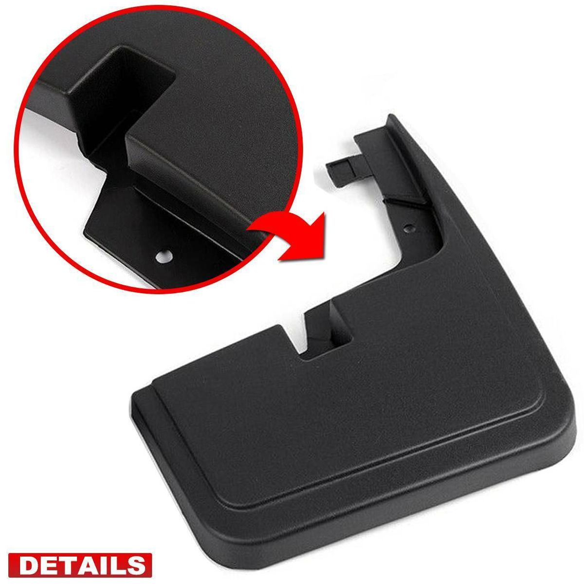 Geelife Splash Guards Molded Mud Flaps F-150 2015-2020 without Fender Flares