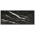 thumbnail image 3 of vidaXL Table Basse Noire avec Verre Effet Marbre Noir 120x50x35 cm, 3 of 4