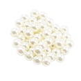 thumbnail image 3 of Tachiuwa 5xRound Pearl Spacer Loose Beads for DIY Craft Beige 50 Pieces 12mm, 3 of 10