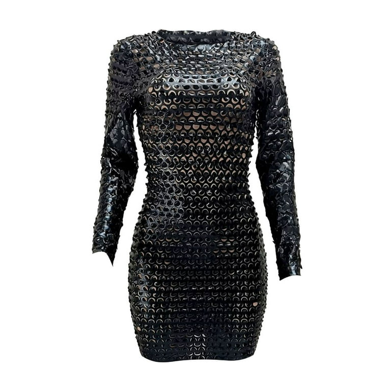 Fashion Solid Color Sleeve Lace Long Sleeve Hip Dress Fashion Solid Color Sleeve Lace Long Sleeve Hip Dress
