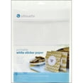 thumbnail image 1 of Silhouette Printable Sticker Paper 8.5"X11" 8/Pkg-White, 1 of 3