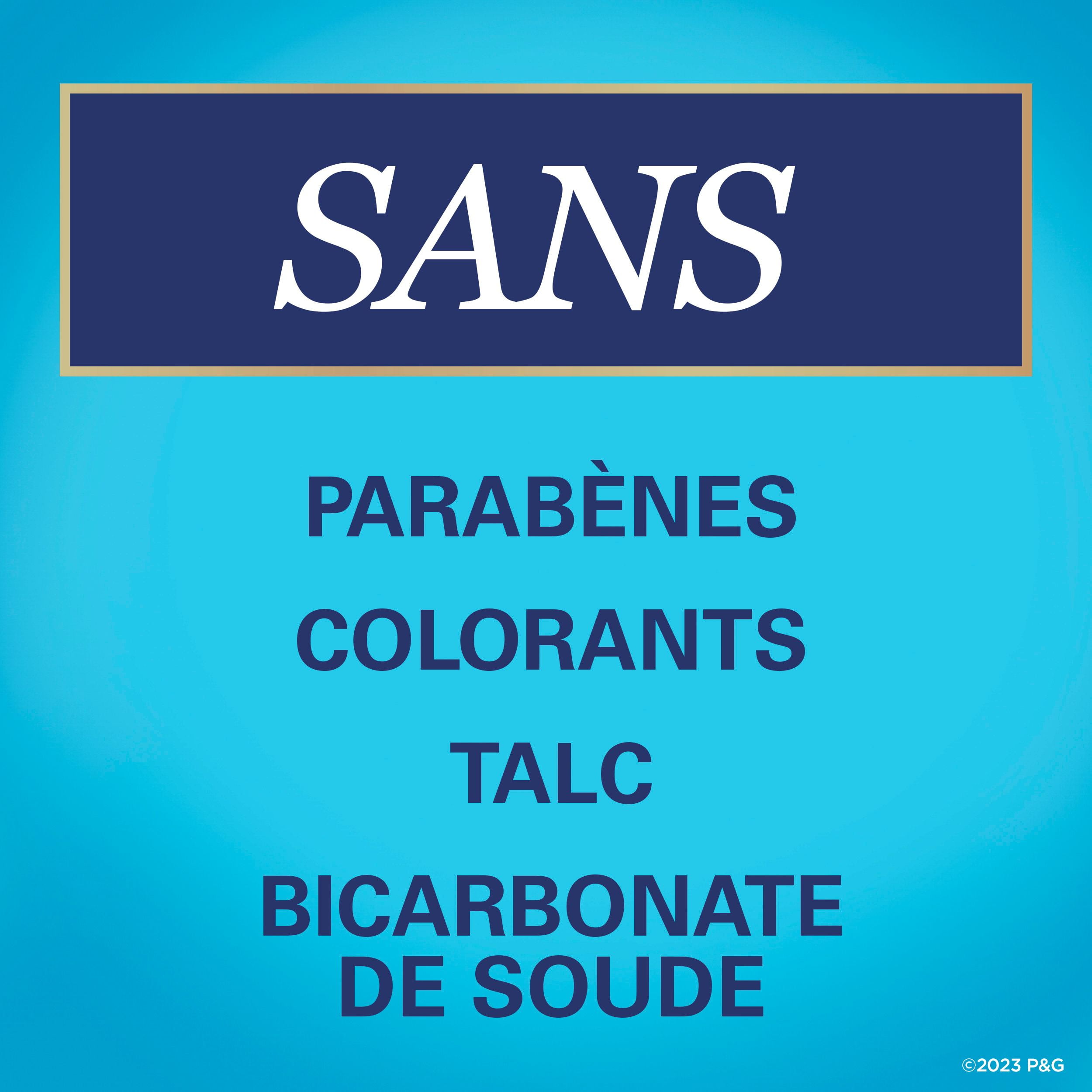 Invisible en bâton Secret sans aluminium, parfum Nénuphar clair, 68 g