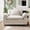 Beige, variant on CDCASA 49.5" W Oversized Accent Chair, Chenille Cloud Sofa Chairs in Living Room, Comfy Reading Chair with Deep Seat, Modern Armchair in Extra Wide Armrests, Beige