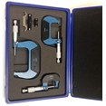 thumbnail image 2 of HHIP 4200-0010 3 Piece 0-3" Precision Outside Micrometer Set, 0.0001" Graduation, 2 of 4