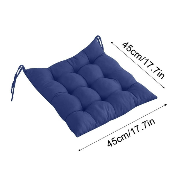 CAITS Non-Fade Frosted Chair Pad | Memory Foam Seat Cushion (Office/Dining, Ergonomic Support)
