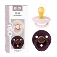 thumbnail image 1 of Chupetes BIBS Colour de Caucho Natural Libre de BPA para 6-18 Meses Paquete de 2, 1 of 7