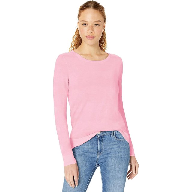 walmart Essentials Womens Lightweight Crewneck Sweater