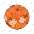 thumbnail image 3 of Vibrant Colorful Autumn Leaves Polyester Universal Spare Wheel Tire Cover Wheel Covers for Trailer RV SUV Truck Camper, 3 of 5