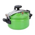 thumbnail image 1 of Olla a Presión Portátil Aleación de Aluminio Sopa Cocción de Arroz Olla de Cocción Lenta Calentador con Mango Anti-escaldado Camping Al Aire Libre Pic - Verde 3.5L SM SunniMix Olla a presión, 1 of 8