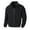 Black, variant on WRKEKC Jackets for Men No Hood Solid Color Fleece Jacket with Zipper Pockets Long Sleeve Casual Outerwear Fall Winter Warm for Men