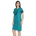 thumbnail image 4 of Inkmeso T-Shirts Graphiques Tunique Meilleures Amies Col Rond Robe Été Manches Courtes Hauts, 4 of 8