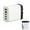 white, variant on 240W USB Charger Block – 2 USB-A + 3 USB-C PD Ports, Fast Charging Adapter