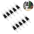 thumbnail image 2 of Plastic One Way Non-Return Check Valves 10pcs Aquarium Air Pump Accessories for Fish Tank Air Line Tube Tubing Hose Pipe Fitting, 2 of 9