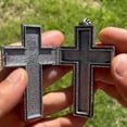 thumbnail image 4 of CROPD Squids Necklace Game, Thanos Necklace, Cross-Shaped Necklaces with Secret Compartment, Squid Thanos game cross Pendant Necklaces, Stainless steel material, No Gemstone, 4 of 6