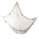 thumbnail image 1 of Injueey Red decorativa para peces, colgante portátil, elegante, para el hogar, dormitorio, sala de estar, Bar, decoración de red de pesca, adorno con Decoración del hogar Beige Injueey HA067286-01, 1 of 6