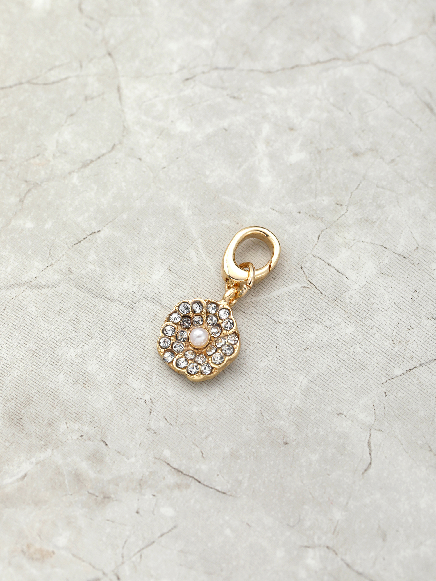 Time and Tru Women's Goldtone Motif Charm, 1 Piece