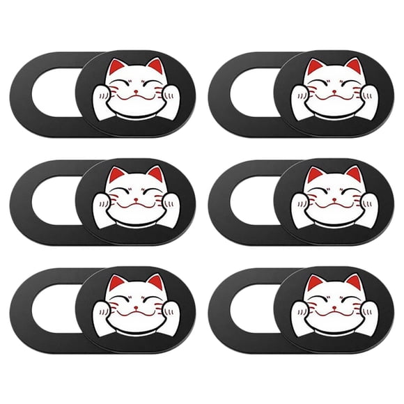 6pcs Webcam Cover Universal Laptop Camera Cover Slider for Privacy Protection