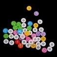 thumbnail image 4 of Resina De Botones Hugo Mezclado Colores 50pcs Botón colorido, 4 of 9