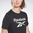 thumbnail image 5 of Reebok Apparel  Women's Ri Bl Crop Tee Reebok Training App Women Black , Xstp Reg US, 5 of 5