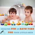 thumbnail image 6 of XY-WQ 8 pack Rubber Duck for Jeeps Ducking - 3" Bulk Floater Duck for Infants 6-12& Toddlers 1-9 - Baby Bath Toy Assortment (8 Varieties), 6 of 11