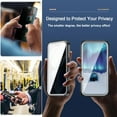 thumbnail image 3 of Magnetic Privacy Case for iPhone 16 Pro Max [Military Grade Protection] [Compatible with MagSafe] Anti Peep Privacy Screen Tempered Glass Soft Edge Full Body Shockproof Anti Spy Mag-Safe Case Cover, 3 of 6